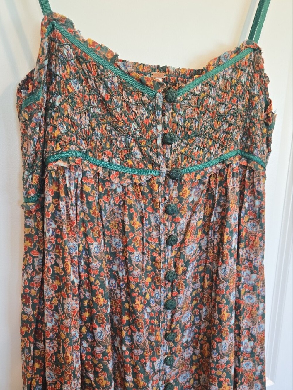 FREE PEOPLE Molli Jo Button Front Maxi Dress - Picture 2 of 10